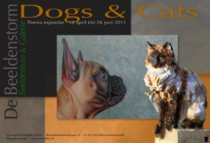 dogs and cats thema expositie - de Beeldenstorm