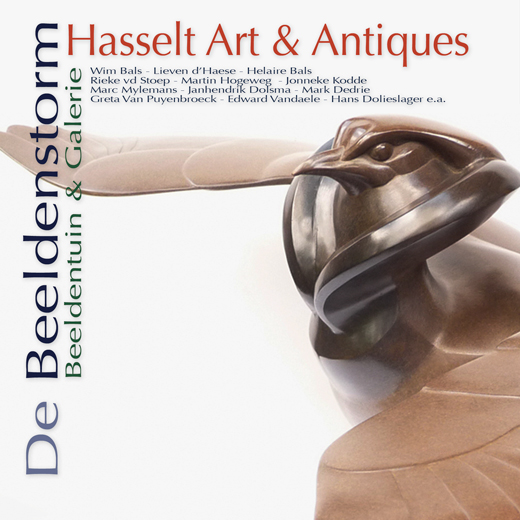 Werk zoals getoond op de kunstbeurs in Hasselt 2014 - galerie de Beeldenstorm - Marin Hogeweg