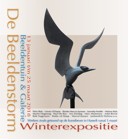 Winter expositie - Martin Hogeweg - Stern in brons