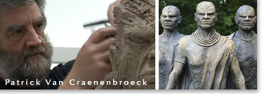 Patrick van Craenenbroeck galerie beeldentuin de Beeldenstorm - beeldhouwers schilders