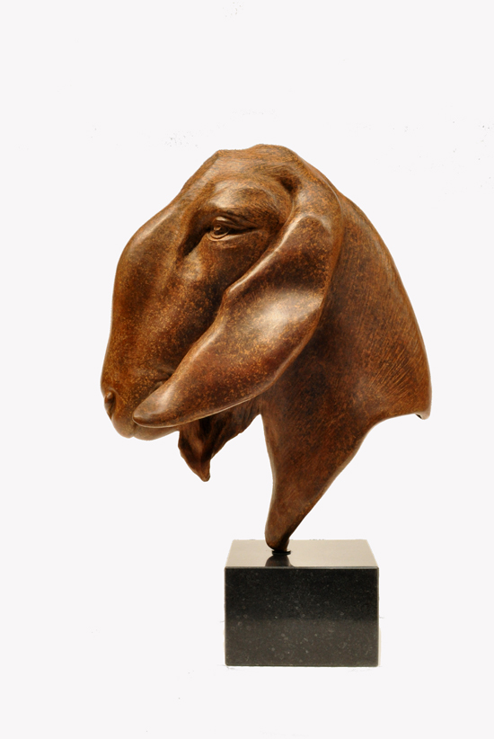 Bok - Renee Marcus Janssen - beeldhouwer - beelden in brons - galerie Beeldenstorm