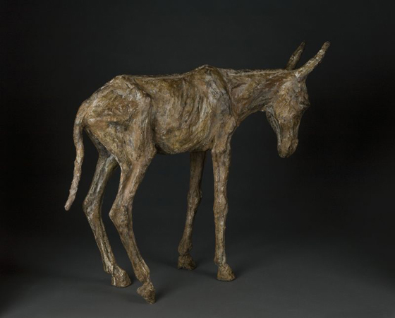 Ezelin Burra  - beeld in brons - Ans Zondag - Galerie de Beeldenstorm