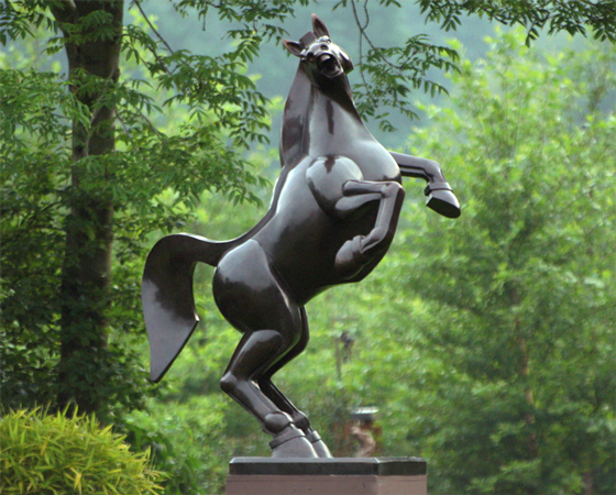 franas van straaten paard Dynamo -beelden in brons - galerie Beeldenstorm