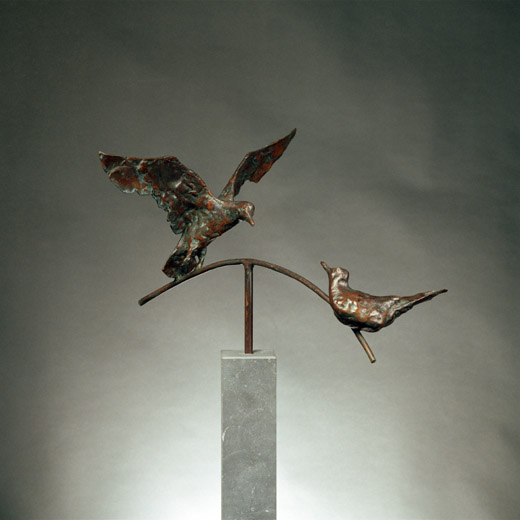 afspraakje Jonneke kodde - Beelden in brons- galerie beeldentuin de Beeldenstorm - beeldhouwers schilders