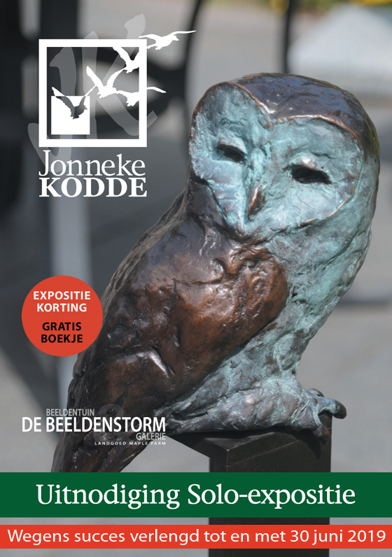 Solo Jonneke Kodde beelden in brons - Galerie de Beeldenstorm