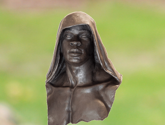 Yusufu beeld in brons Marcel Joosen Hoog 50 cm  prijs Euro 3.850