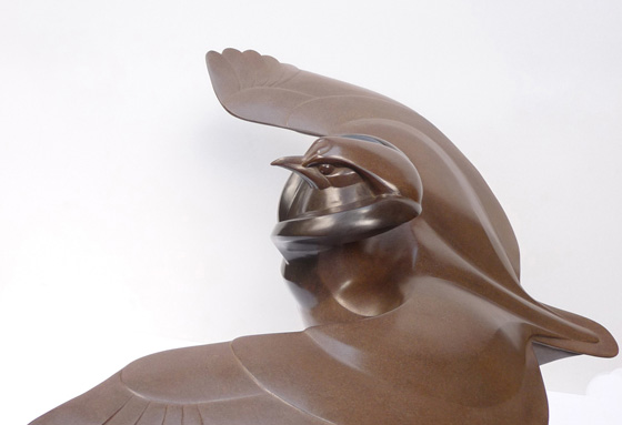 De kleine trap - beeld in brons - Martin Hogeweg sculpture in bronze galerie de Beeldenstorm
