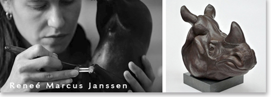 Renee Marcus Janssen - Beelden in brons - Galerie De Beeldenstorm